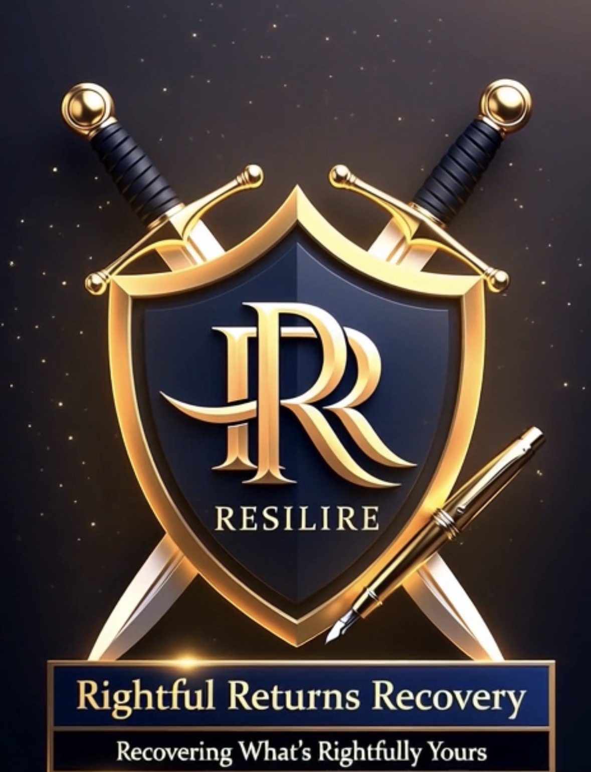 Rightful Returns Recovery Shield Logo